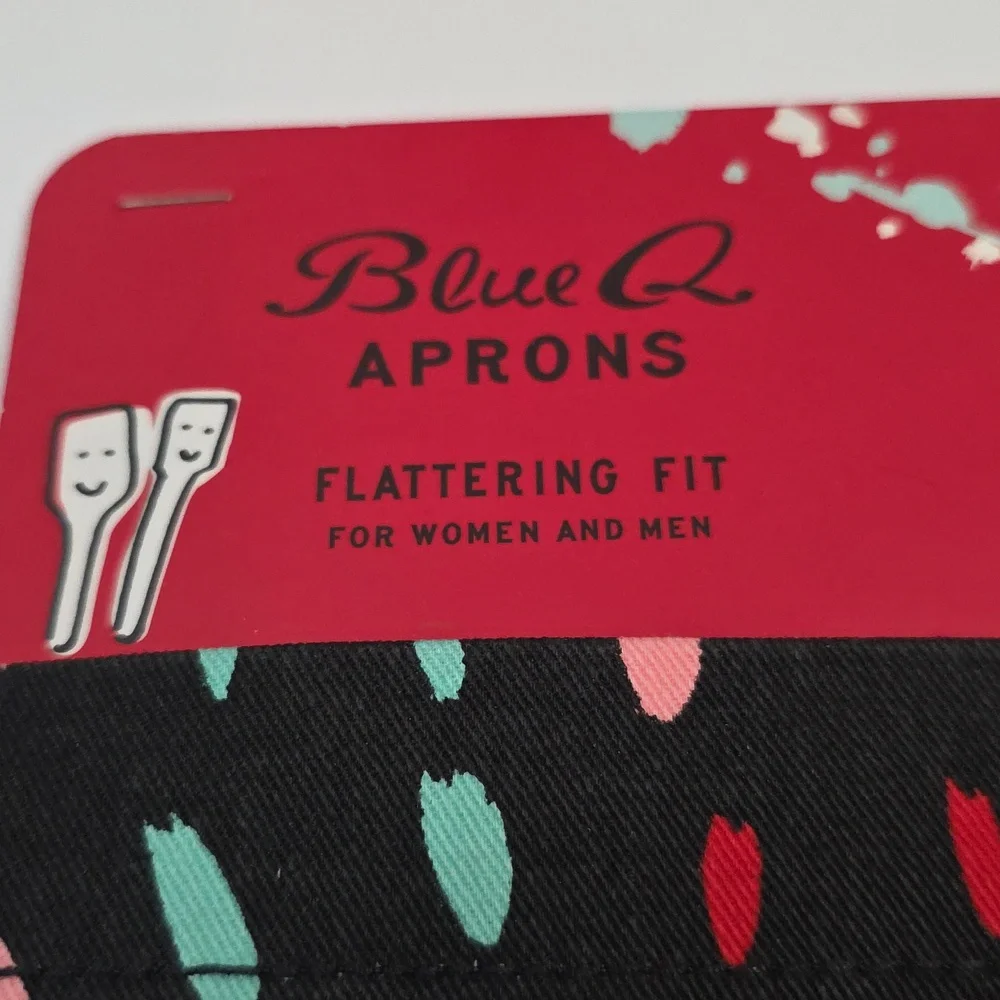 Blue Q vibrant apron